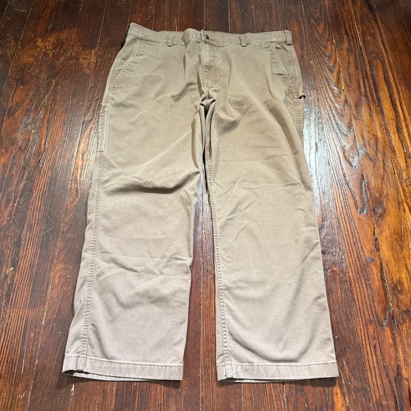 Duluth Pack Other - Duluth Trading‎ 40 Grit Pants Mens 42x30 Brown Standard Fit Flex Twill Carpenter